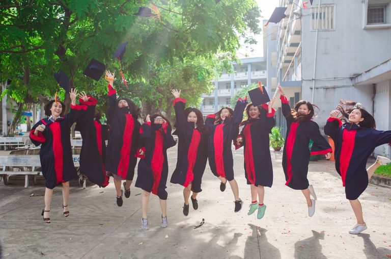 university graduands